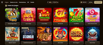 GoldSpin Casino España La Experiencia de Juego Definitiva